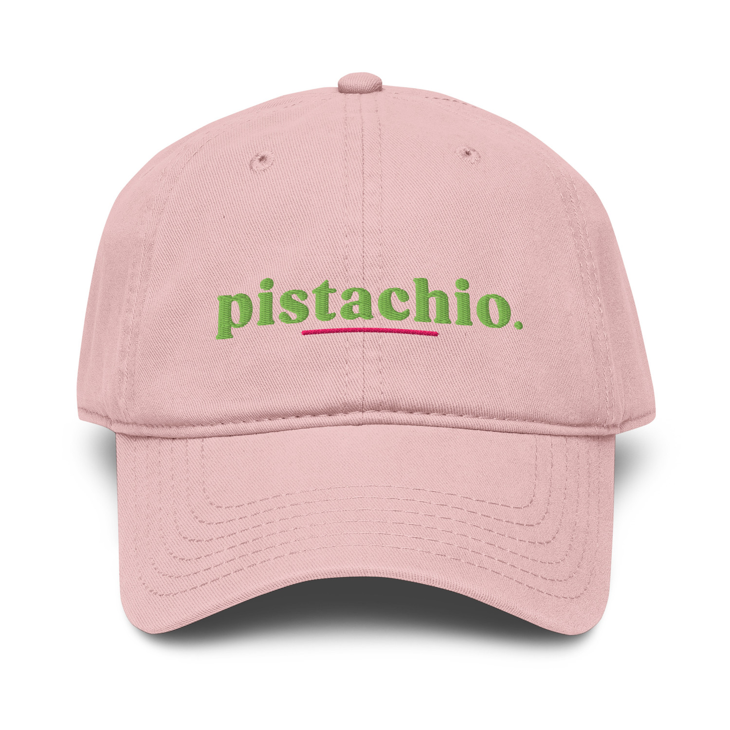 ANCHOR & CREW Pistachio Slogan Cotton Embroidered Cap