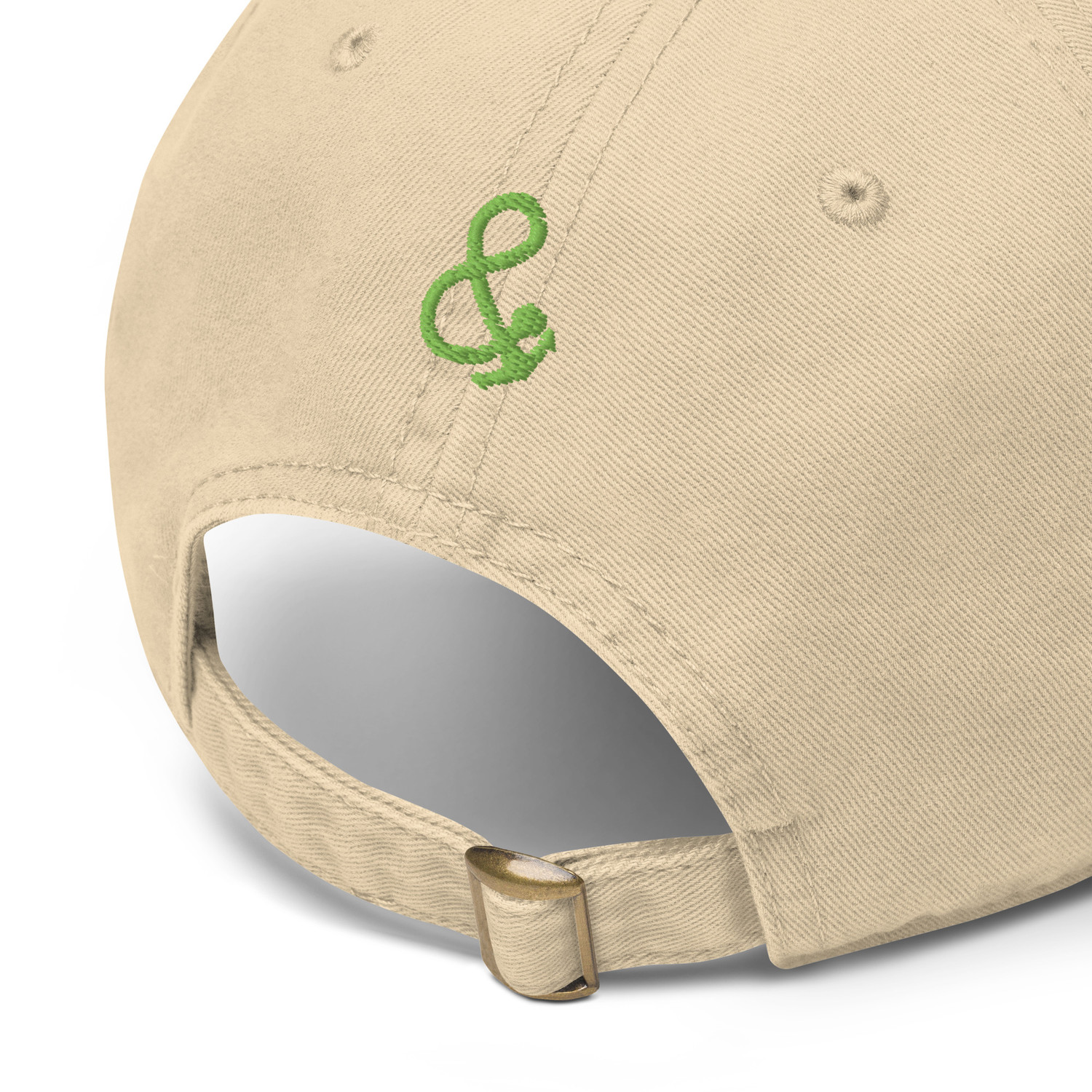 ANCHOR & CREW Pistachio Slogan Cotton Embroidered Cap