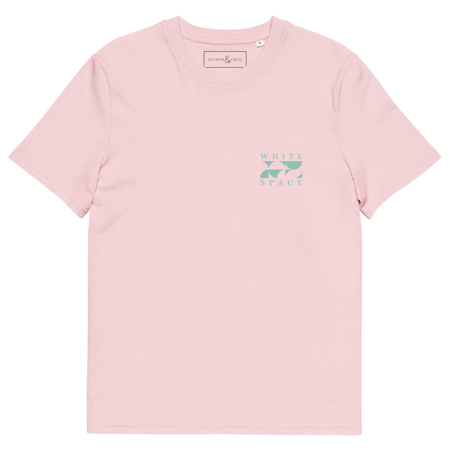 ANCHOR & CREW 15 White Space EDITIONS Organic Cotton T-Shirt 