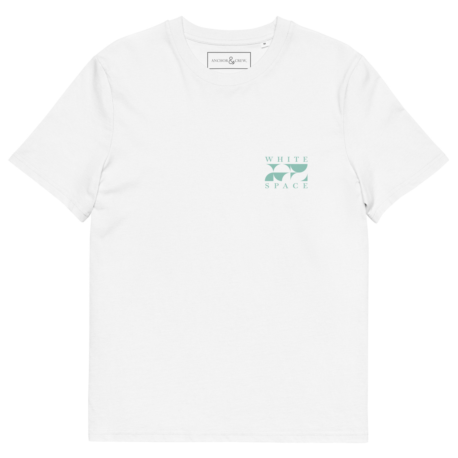 ANCHOR & CREW 15 White Space EDITIONS Organic Cotton T-Shirt 