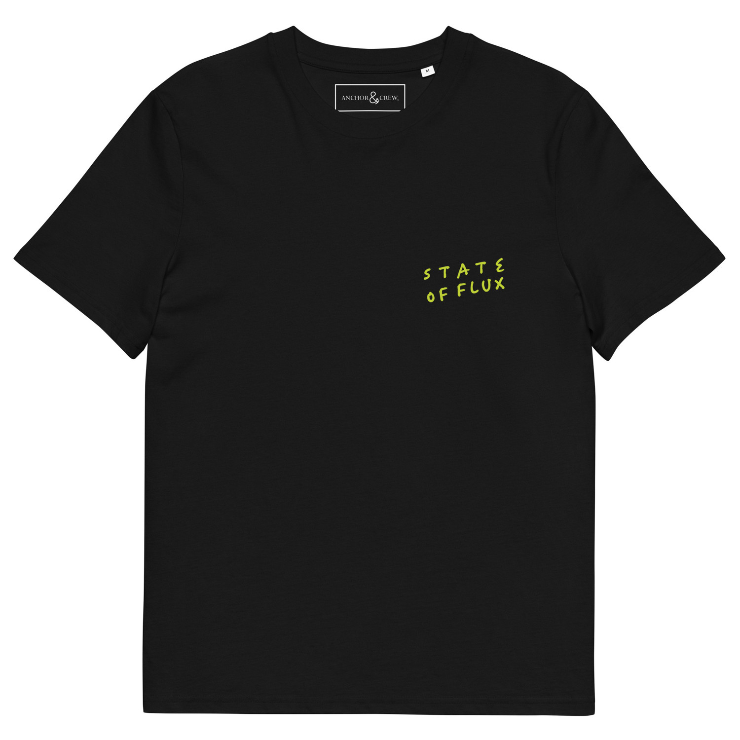 ANCHOR & CREW 17 State Of Flux EDITIONS Organic Cotton T-Shirt