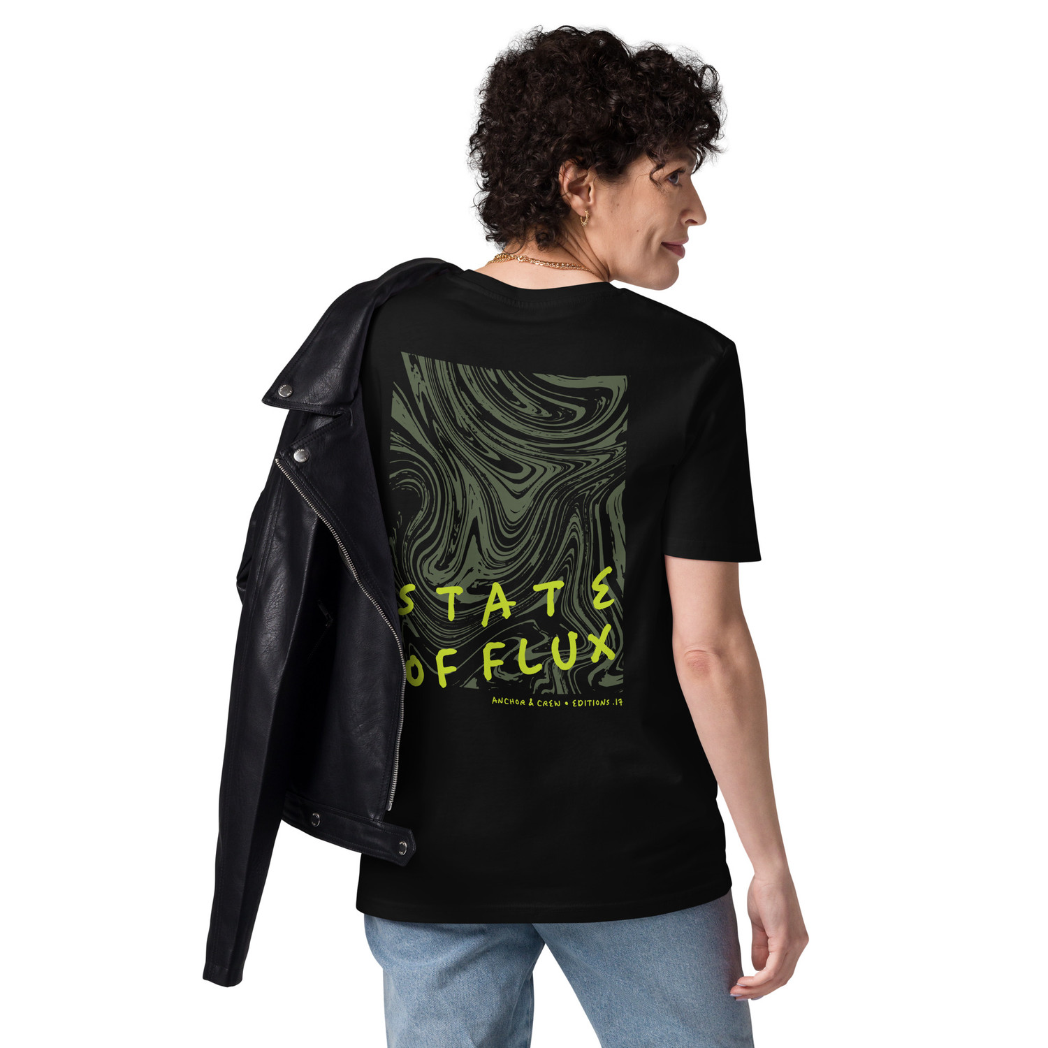 ANCHOR & CREW 17 State Of Flux EDITIONS Organic Cotton T-Shirt