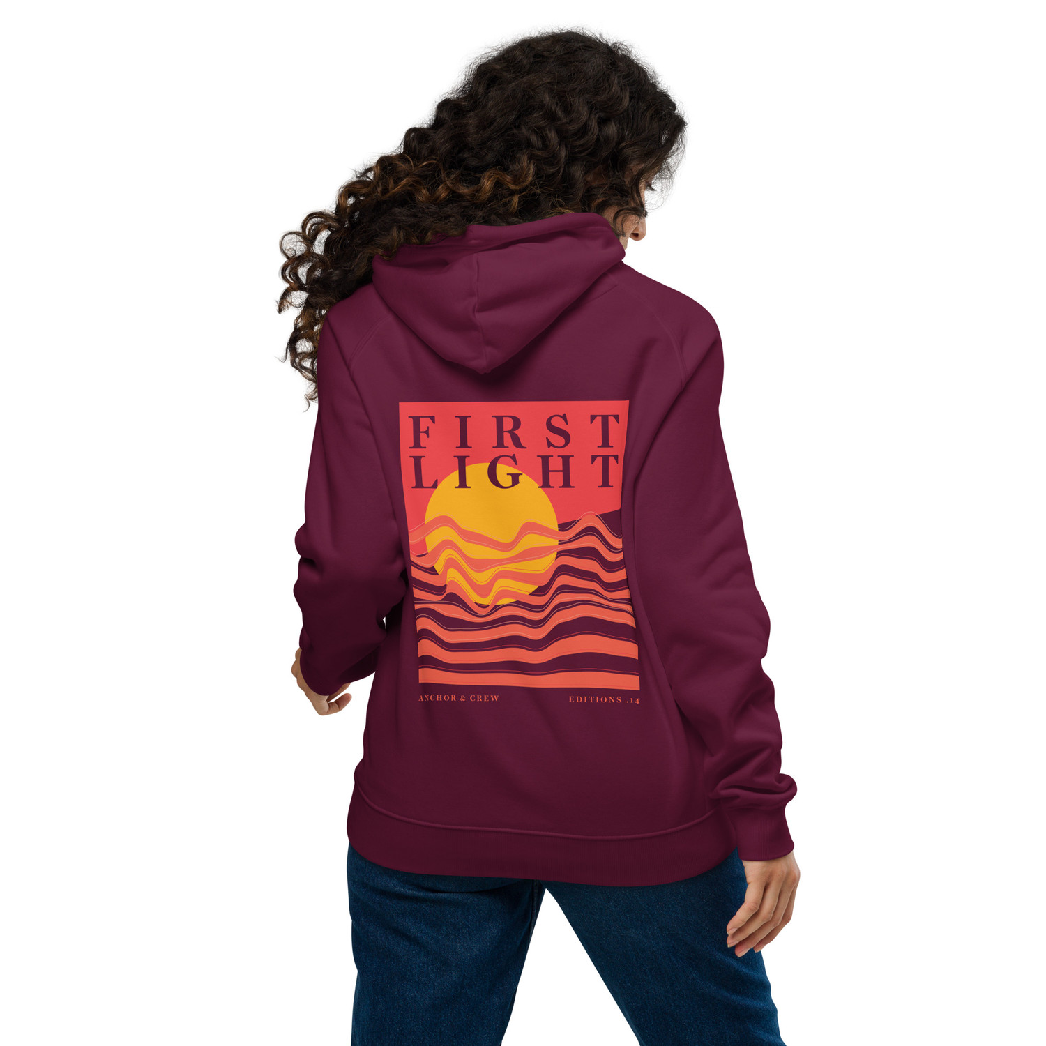 ANCHOR & CREW 14 First Light EDITIONS Organic Cotton Hoodie