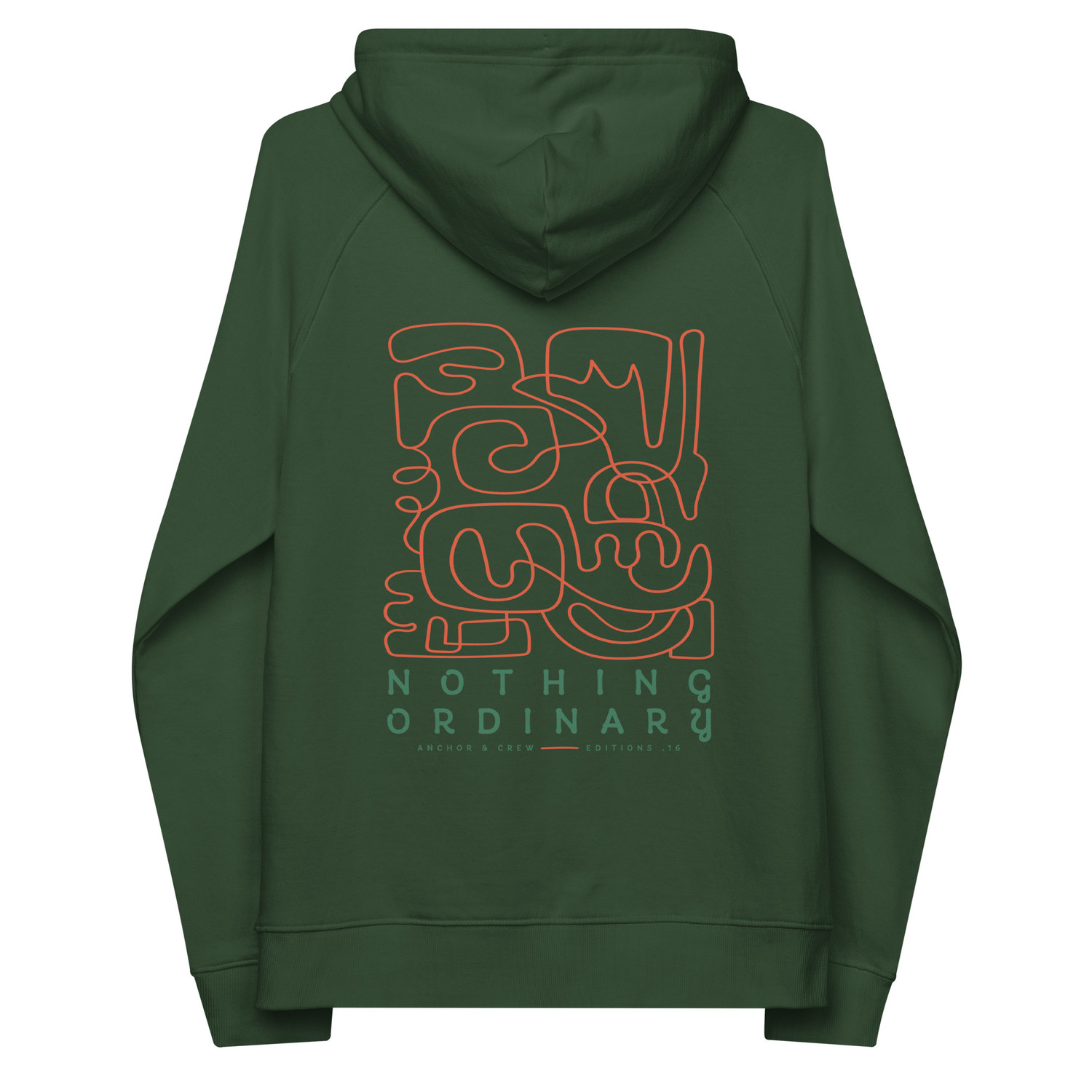 ANCHOR & CREW 16 Nothing Ordinary EDITIONS Organic Cotton Hoodie