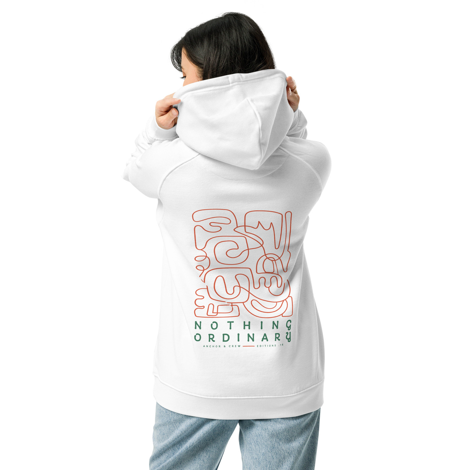 ANCHOR & CREW 16 Nothing Ordinary EDITIONS Organic Cotton Hoodie