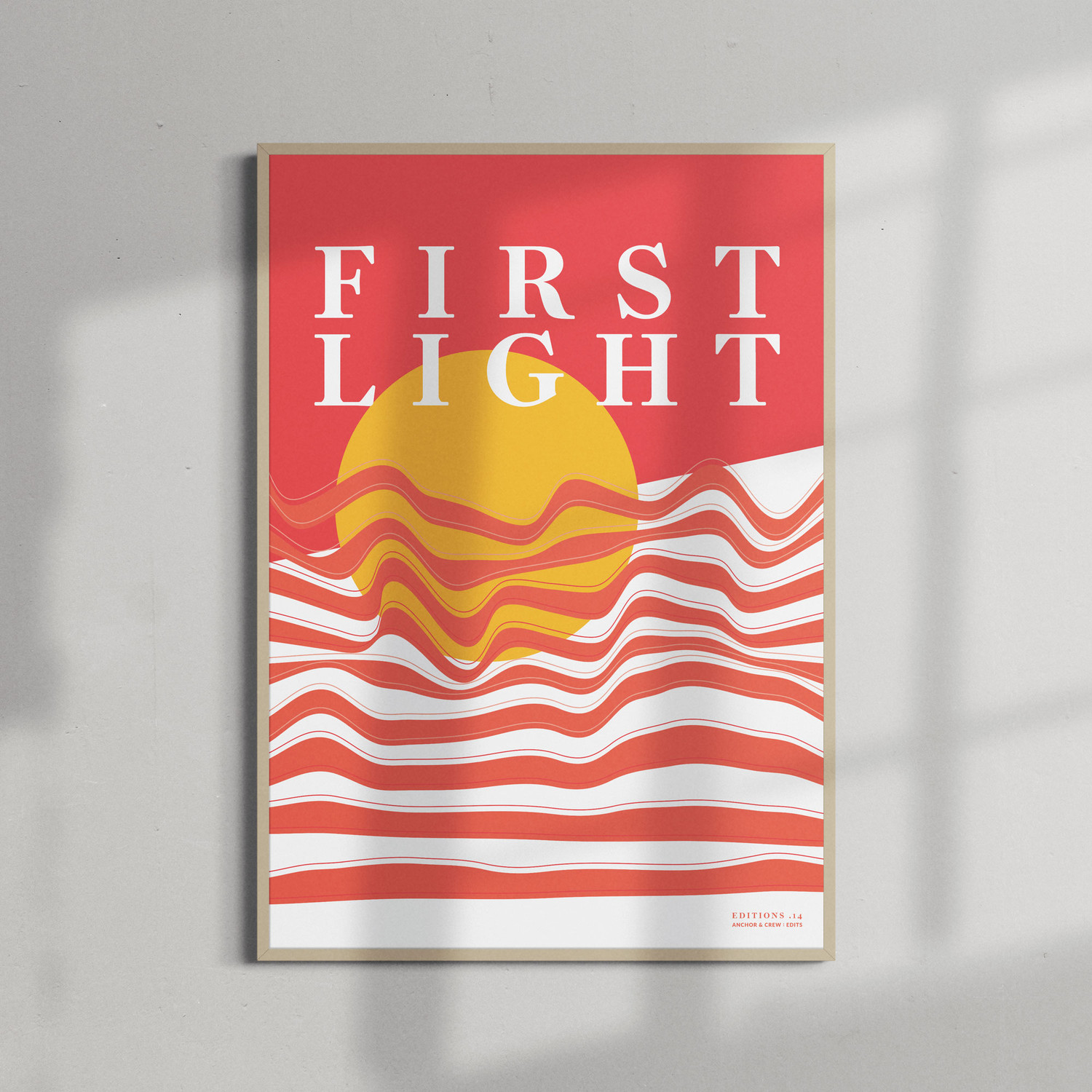 ANCHOR & CREW 14 First Light EDITIONS Matte Art Print 
