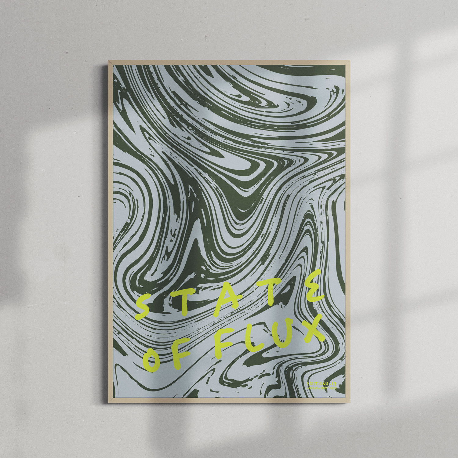 ANCHOR & CREW 17 State Of Flux EDITIONS Matte Art Print 