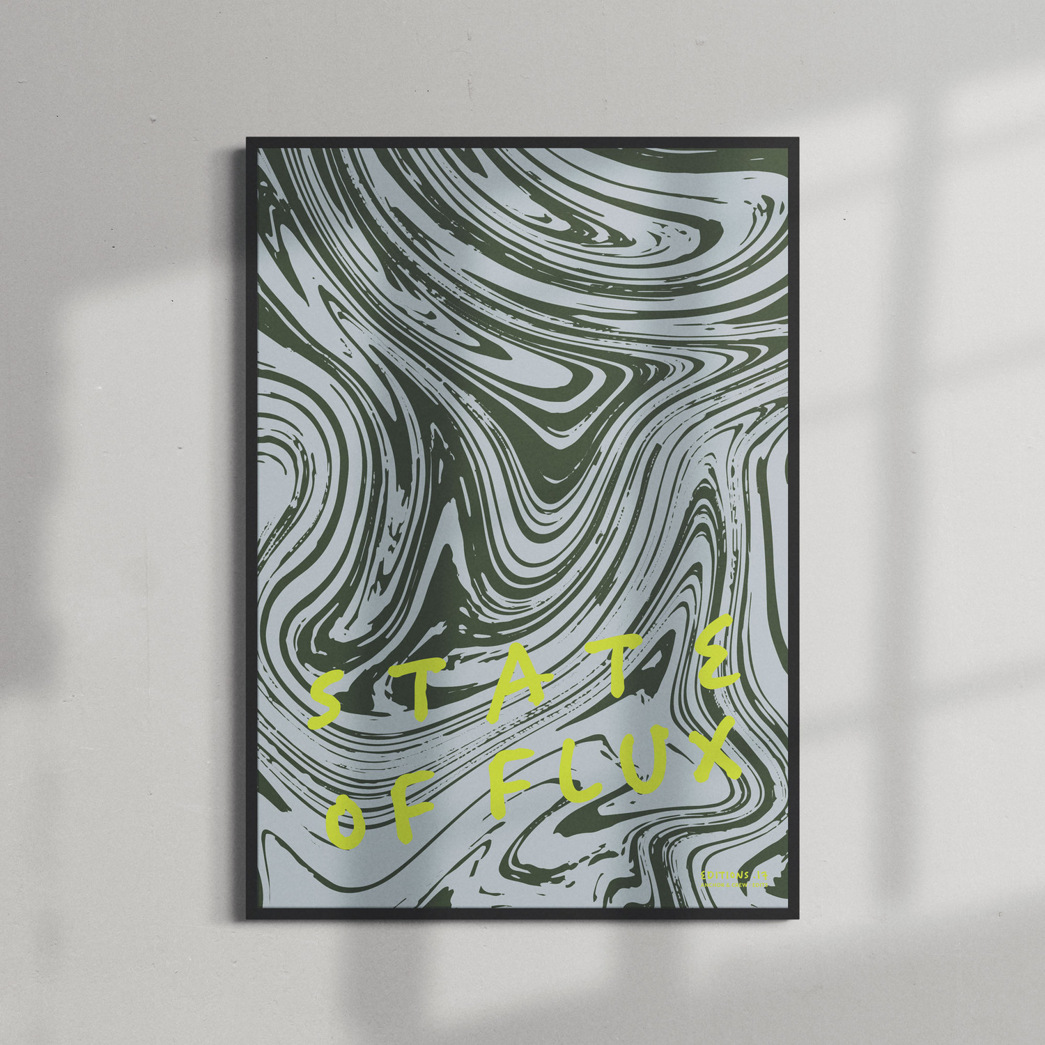 ANCHOR & CREW 17 State Of Flux EDITIONS Matte Art Print 