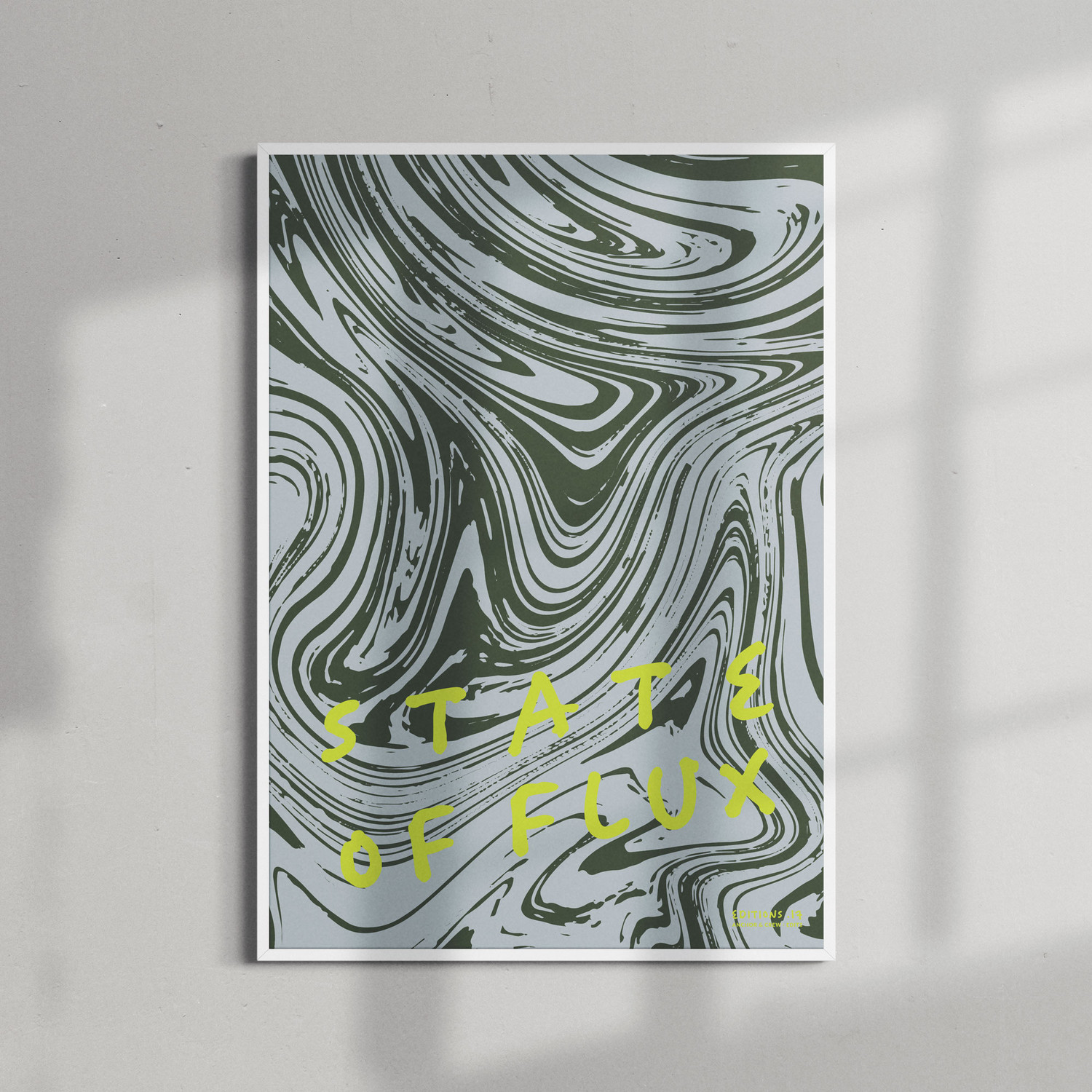 ANCHOR & CREW 17 State Of Flux EDITIONS Matte Art Print 