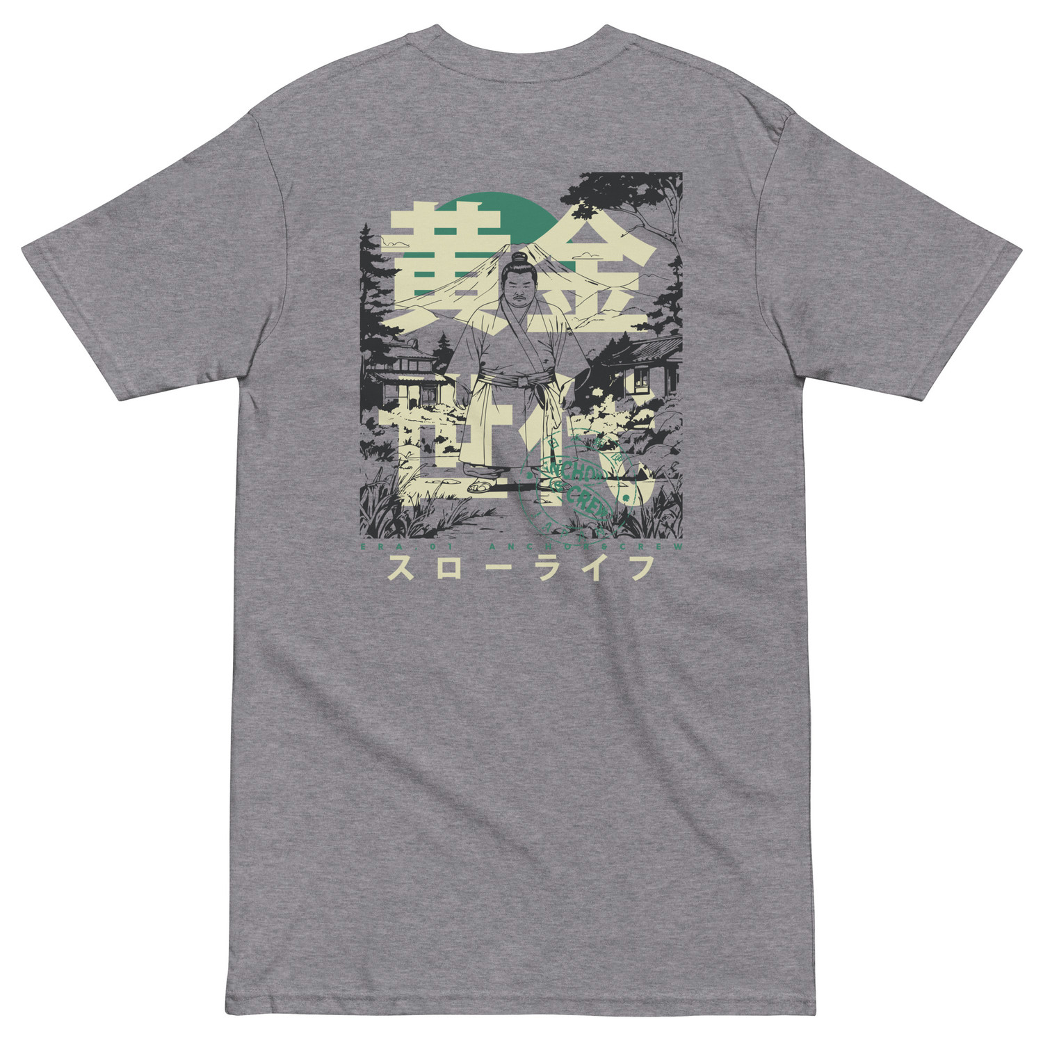 ANCHOR & CREW 01 Sumo Japan ERA Heavy Cotton T-Shirt