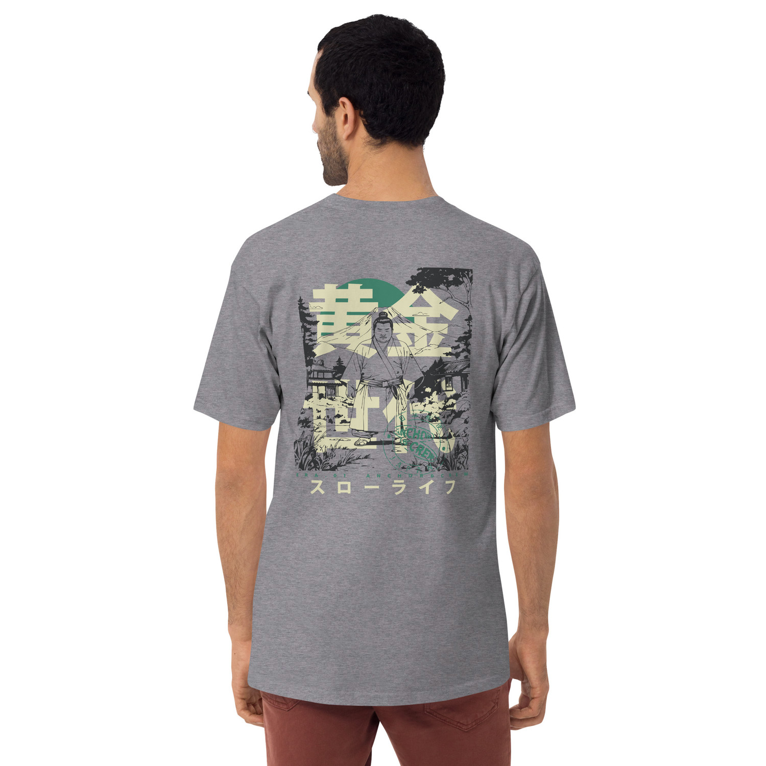 ANCHOR & CREW 01 Sumo Japan ERA Heavy Cotton T-Shirt