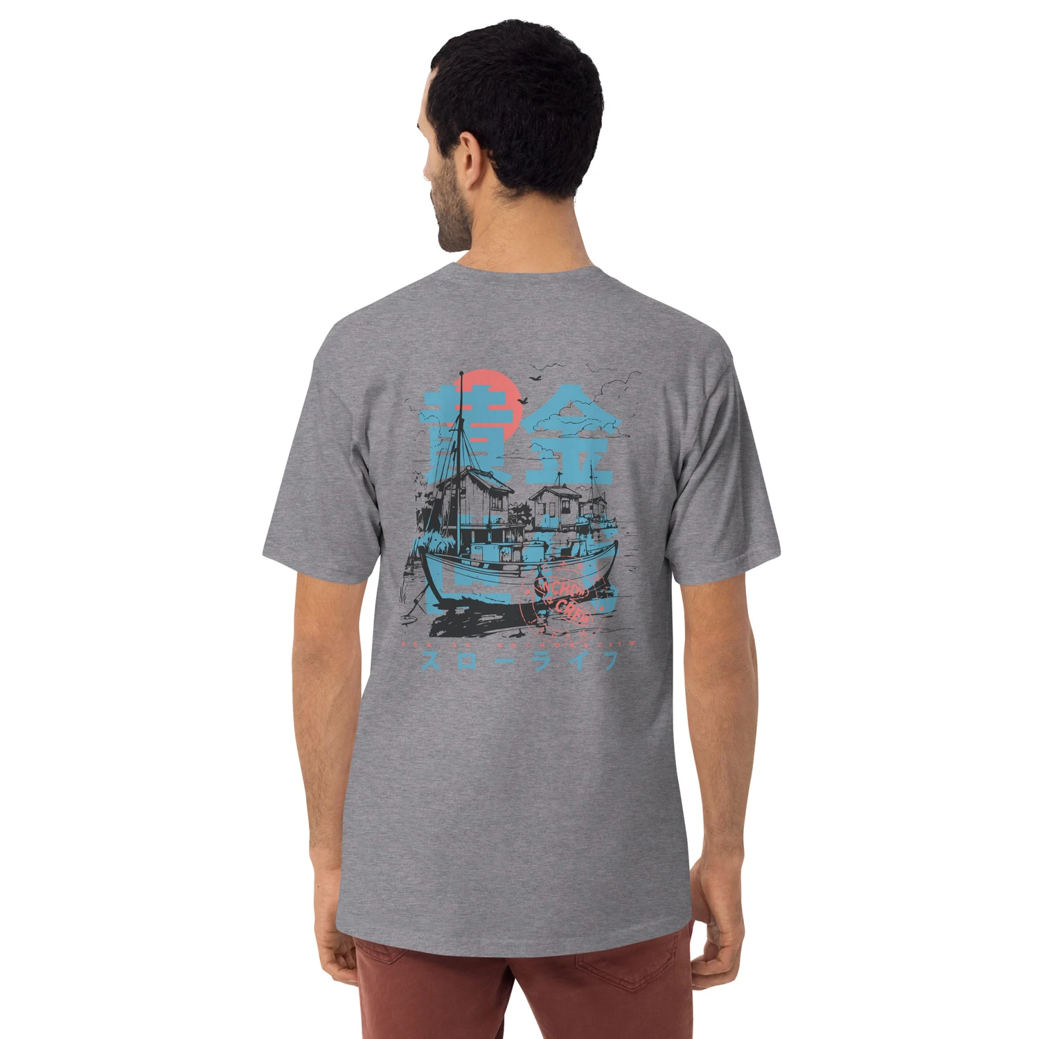 ANCHOR & CREW  02 Fisherman Japan ERA Heavy Cotton T-Shirt