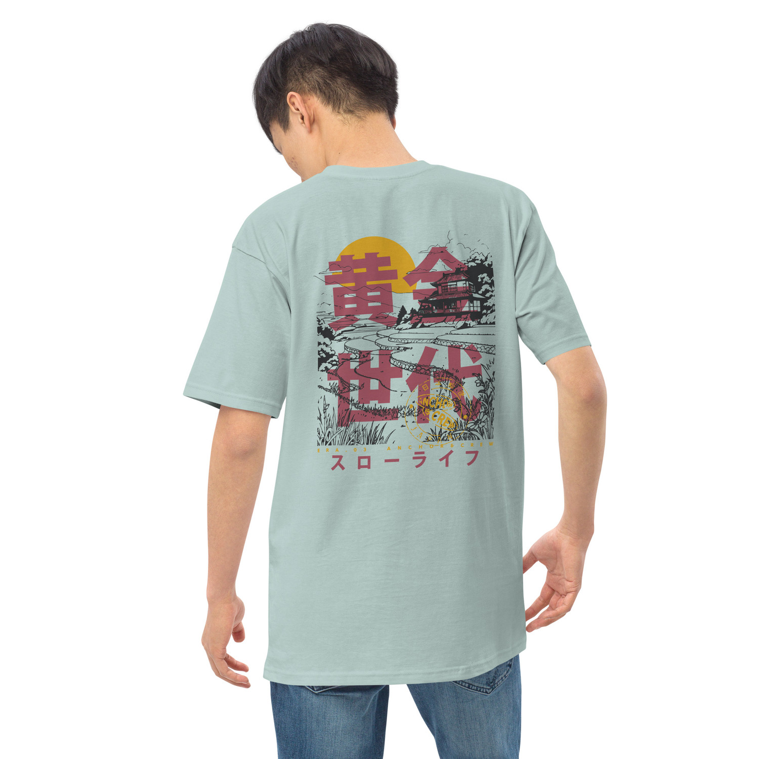 ANCHOR & CREW 03 Farmhouse Japan ERA Heavy Cotton T-Shirt