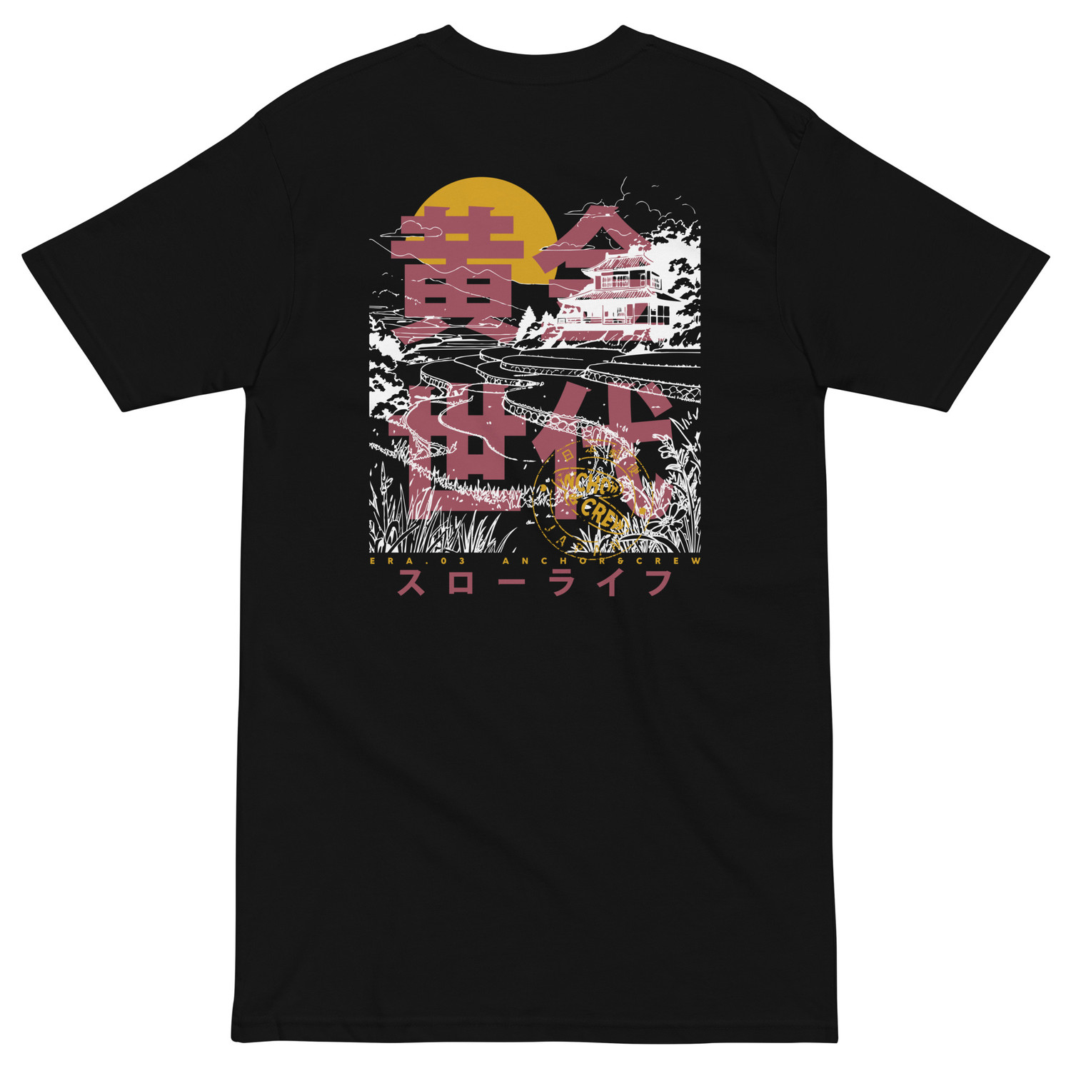ANCHOR & CREW 03 Farmhouse Japan ERA Heavy Cotton T-Shirt