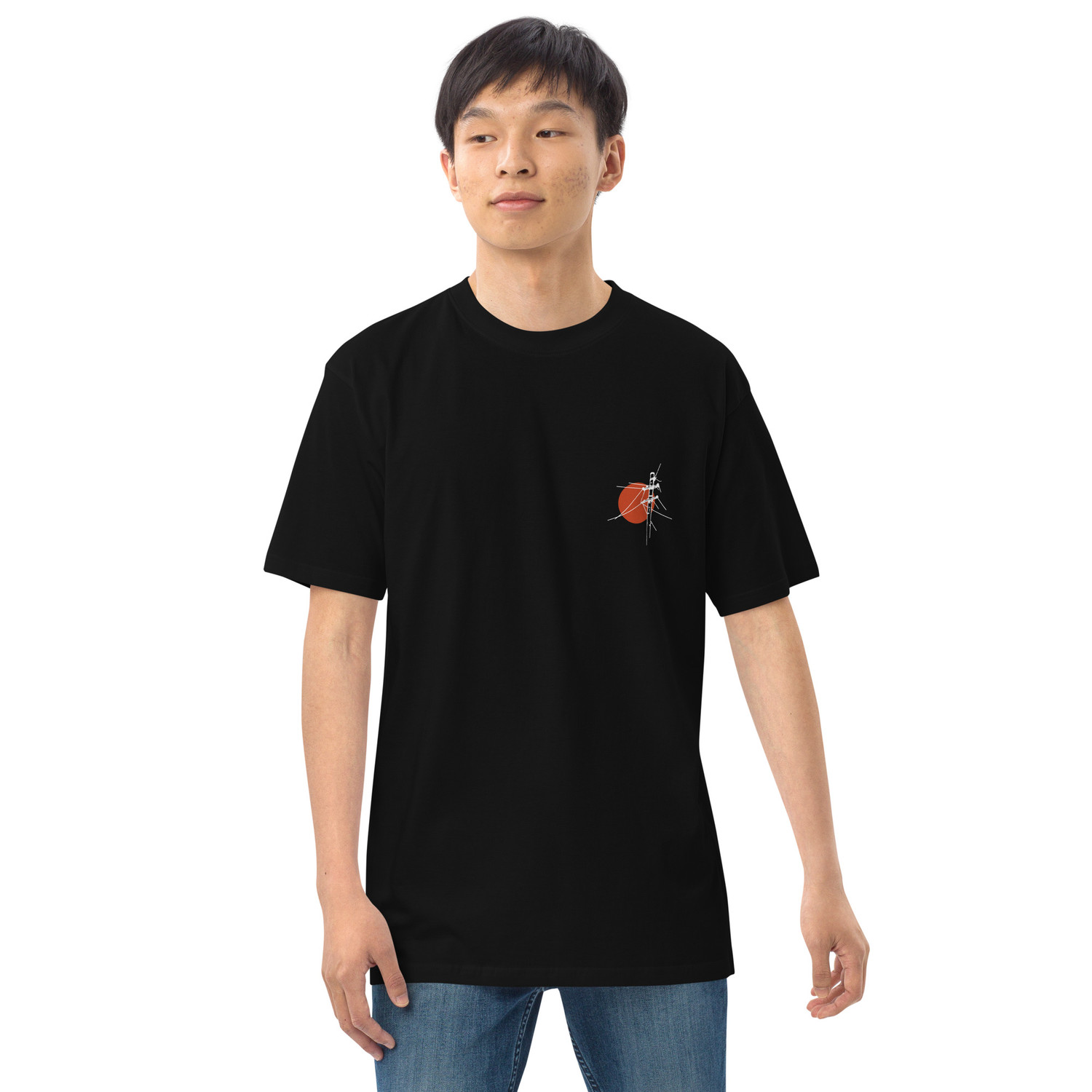 ANCHOR & CREW 04 Gas Station Japan ERA Heavy Cotton T-Shirt 