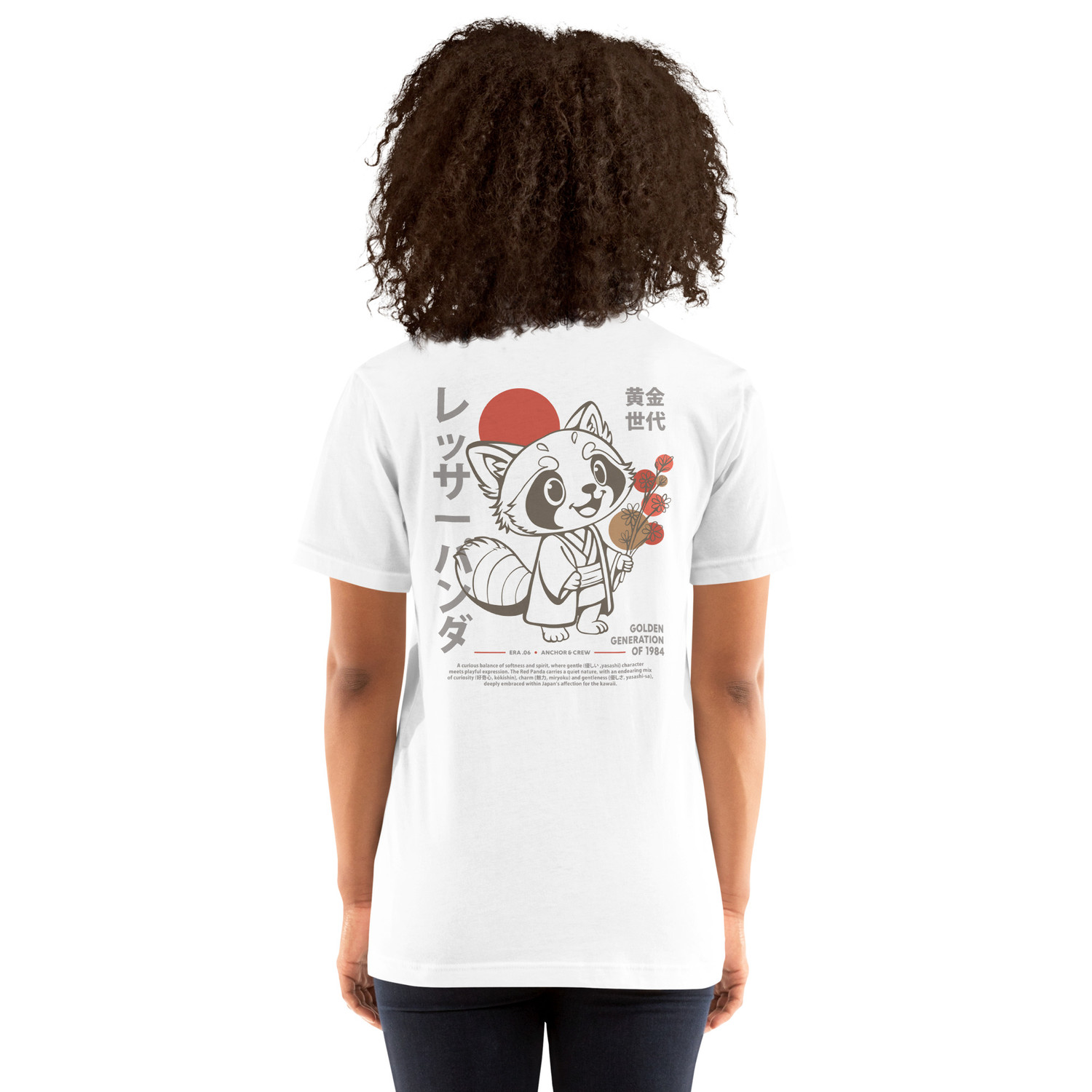 ANCHOR & CREW 06 Red Panda Japan ERA Organic Cotton T-Shirt