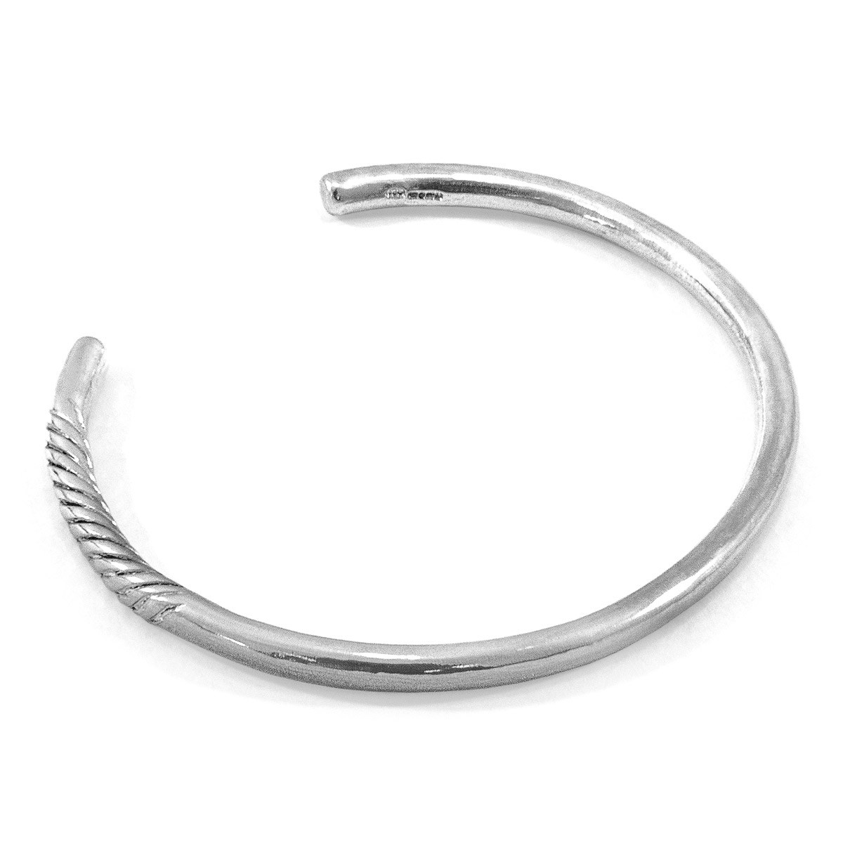 Touareg Bracelet Touareg Silver Bangle Byron Quarter Rope Wayfarer
