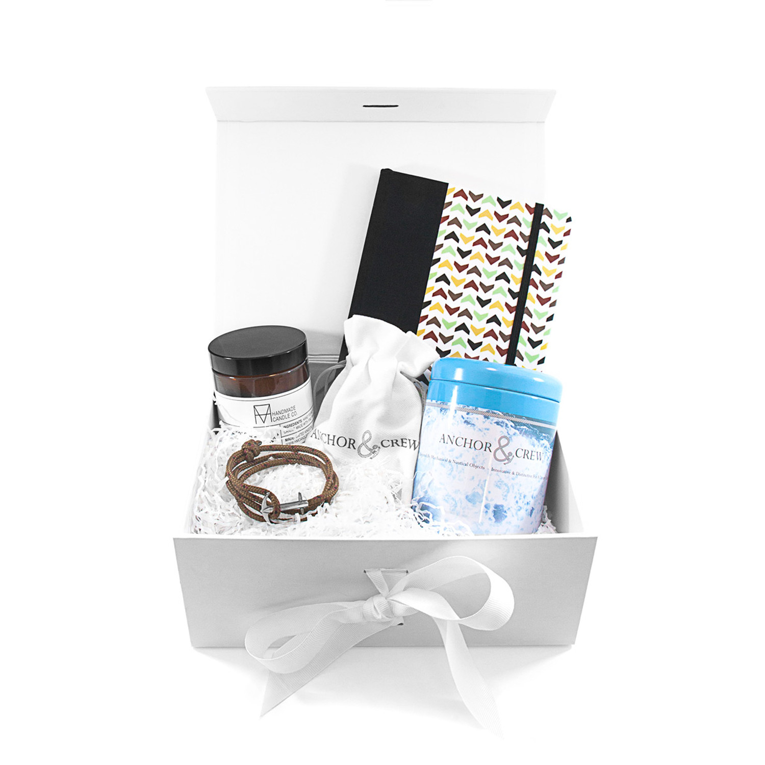 Anchor & Crew Bundle Gift Set One w/ Admiral Bracelet - Brown / Osaka