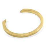 Anchor & Crew Cason Square Maxi Wayfarer 9ct Yellow Gold Bangle