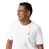 ANCHOR & CREW Ampersand Signature Organic Cotton Embroidered T-Shirt