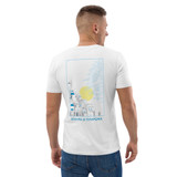 ANCHOR & CREW Santorini Landmark Organic Cotton T-Shirt