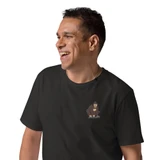 ANCHOR & CREW The DJ Monkey Organic Cotton Embroidered T-Shirt