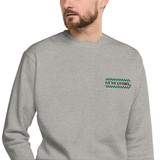 ANCHOR & CREW x GUSTATORY Have A Good Day Cotton Blend Embroidered Sweatshirt