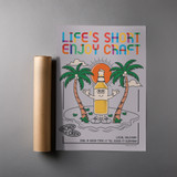 ANCHOR & CREW Enjoy Craft Dial-A-Local Matte Art Print