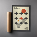 ANCHOR & CREW Society Improvisation Formhaus Matte Art Print