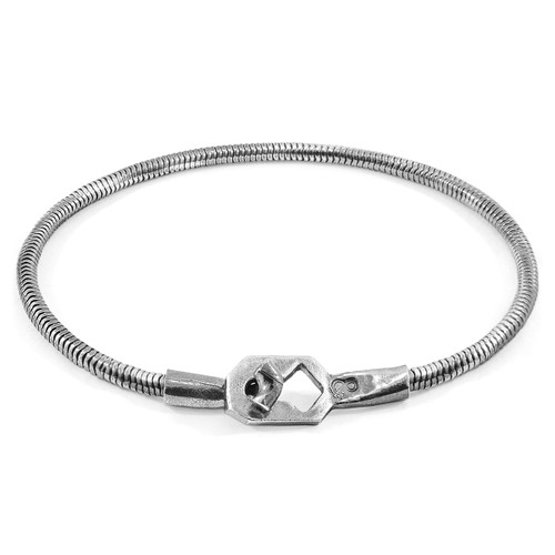 Mooring Silver Chain Bracelet Collection | ANCHOR & CREW ®