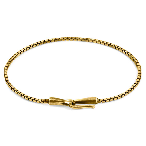 Anchor & Crew SKINNY Gold Chain Bracelet Collection