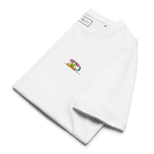 ANCHOR & CREW Phone Digital Time x Analogue Kind Organic Cotton T-Shirt