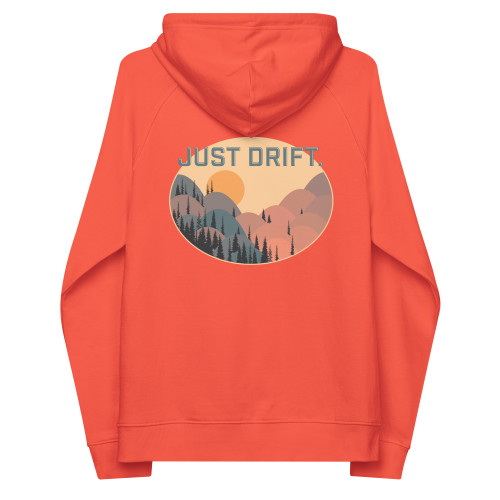 ANCHOR & CREW Just Drift. Seeker Organic Cotton Raglan Hoodie