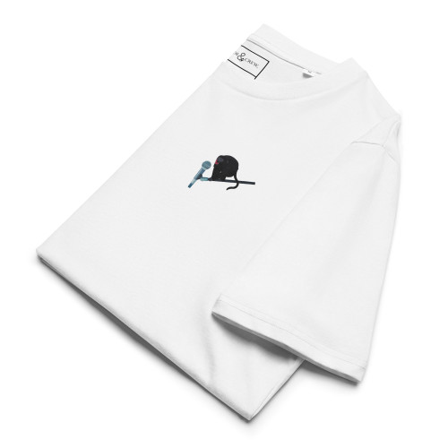 ANCHOR & CREW The Artist Monkey Organic Cotton Embroidered T-Shirt