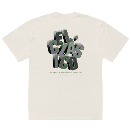 ANCHOR & CREW Cocodrilo El Clasico Football Oversized Cotton T-Shirt