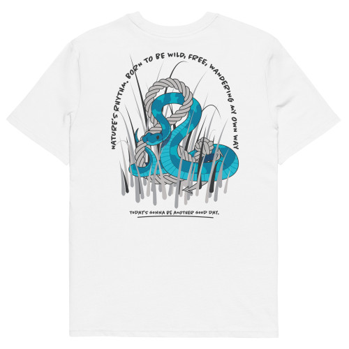 ANCHOR & CREW Snake Another Good Day Organic Cotton T-Shirt