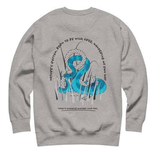 ANCHOR & CREW Snake Another Good Day Cotton Blend Sweatshirt