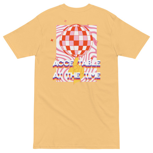 ANCHOR & CREW Acceptable At The Time DISCO! Oversized Cotton T-Shirt 