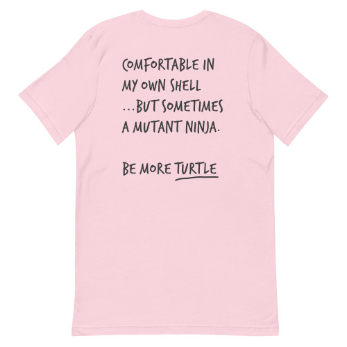Think Ocean Turtle Aspirations Cotton Embroidered T-Shirt 