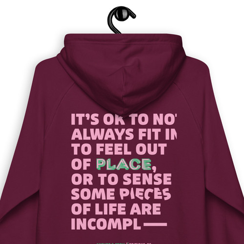 ANCHOR & CREW 05 It's Ok EDITIONS Organic Cotton Hoodie