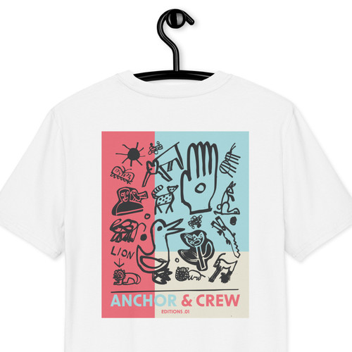 ANCHOR & CREW 01 Moon Safari EDITIONS Organic Cotton T-Shirt 