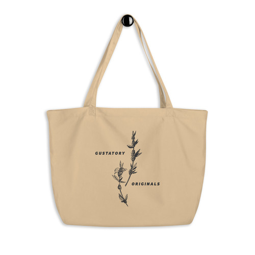 GUSTATORY Colombia Originals Recycled Cotton Large Tote Bag