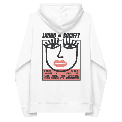 ANCHOR & CREW 06 Living In Society EDITIONS Organic Cotton Hoodie
