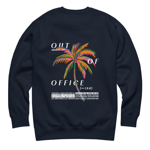 ANCHOR & CREW Out Of Office Passenger Organic Cotton Sweatshirt 