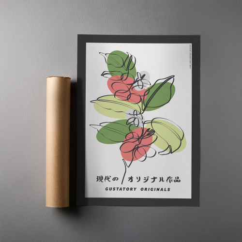 ANCHOR & CREW x GUSTATORY Originals Coffee Blossom Matte Art Print