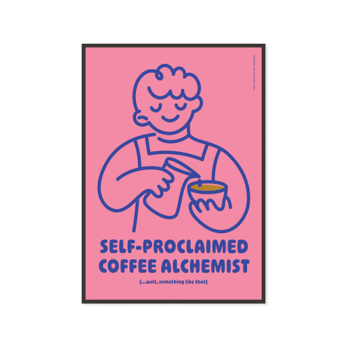 ANCHOR & CREW x GUSTATORY Coffee Alchemist Matte Art Print