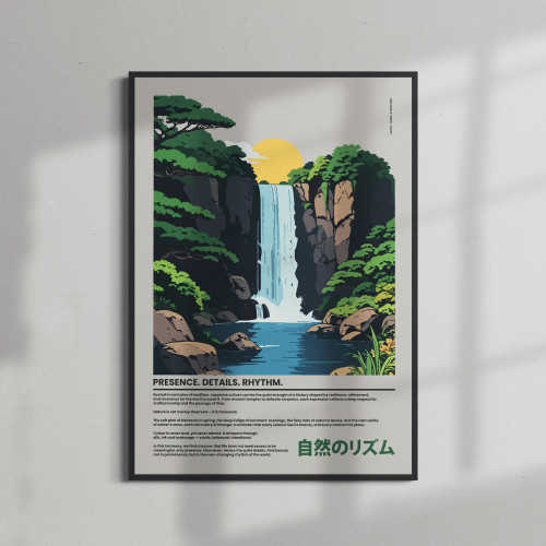 ANCHOR & CREW 02 Japan Presence & Rhythm Matte Art Print 