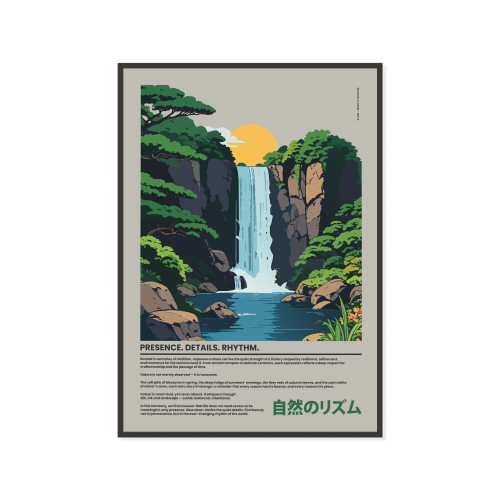ANCHOR & CREW 02 Japan Presence & Rhythm Matte Art Print 