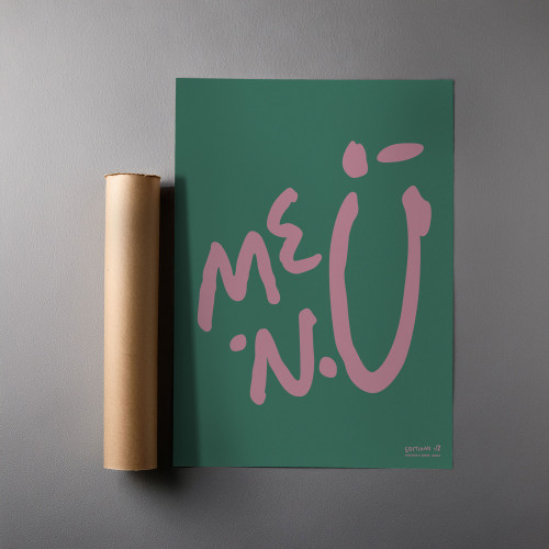ANCHOR & CREW 12 me.n.u EDITIONS Matte Art Print