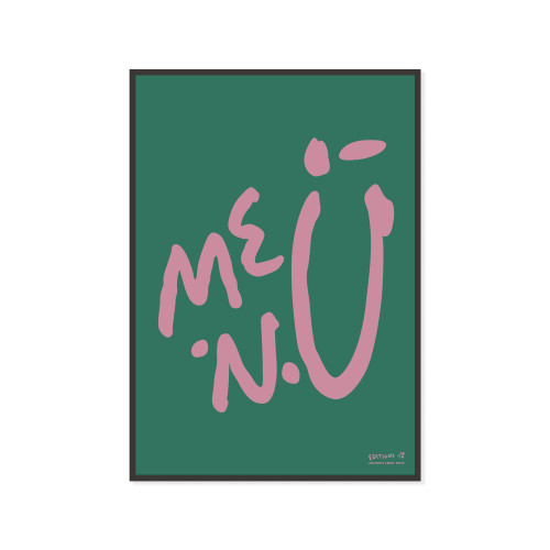 ANCHOR & CREW 12 me.n.u EDITIONS Matte Art Print
